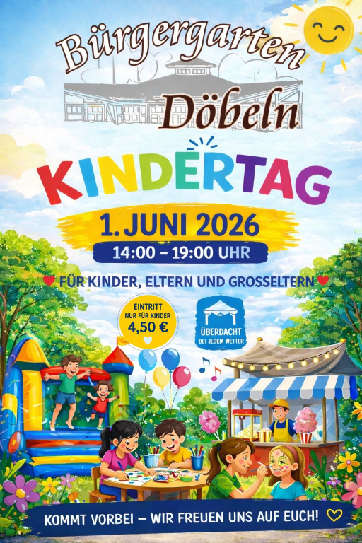Kindertag am 01.Juni in Döbeln